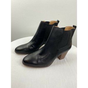 J. Crew Factory Black Ankle Boots
